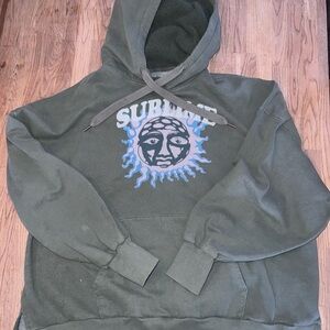 American Eagle Outfitters | Light Olive Green Sublime Hoodie
